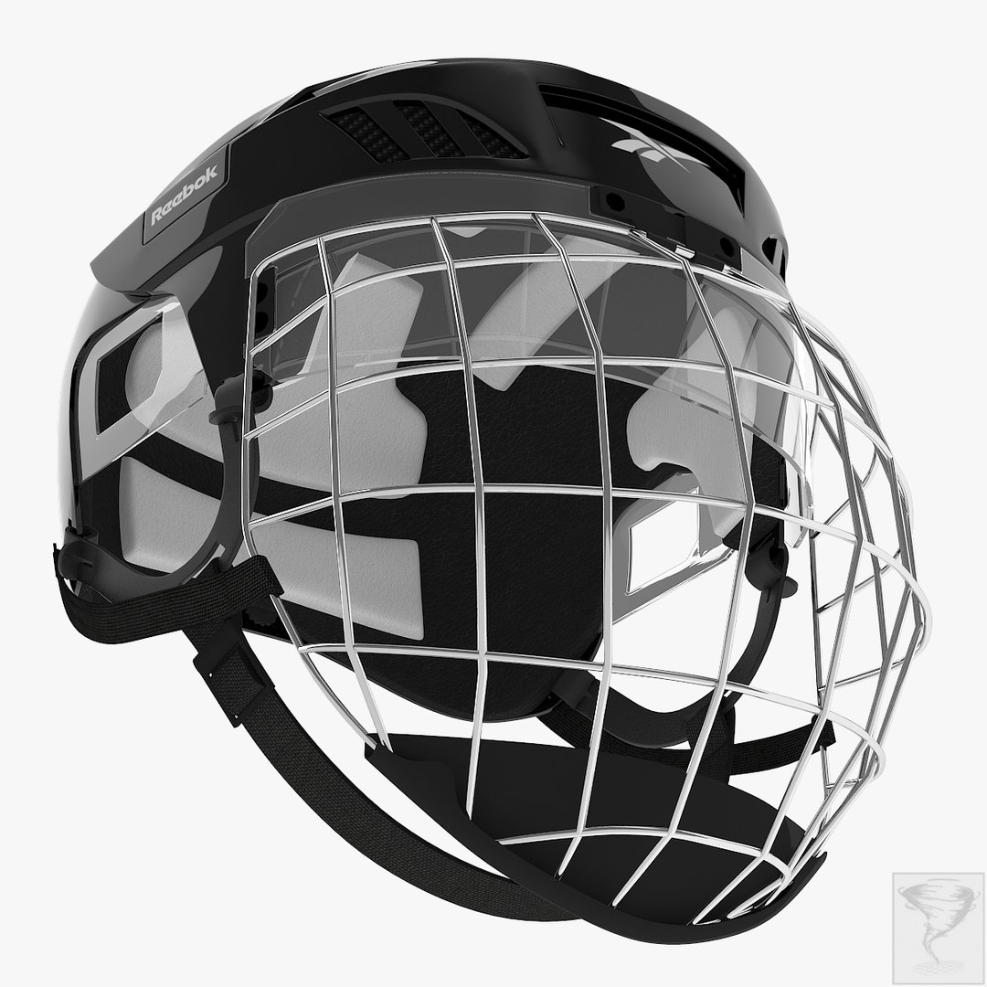 Ice Hockey Helmet 3ds