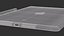 Apple iPad 10-2 2021 Silver With pencil 3D model