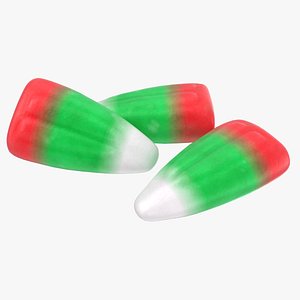 3D christmas candy corn model
