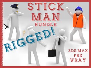 Bundle Stickman Rigged