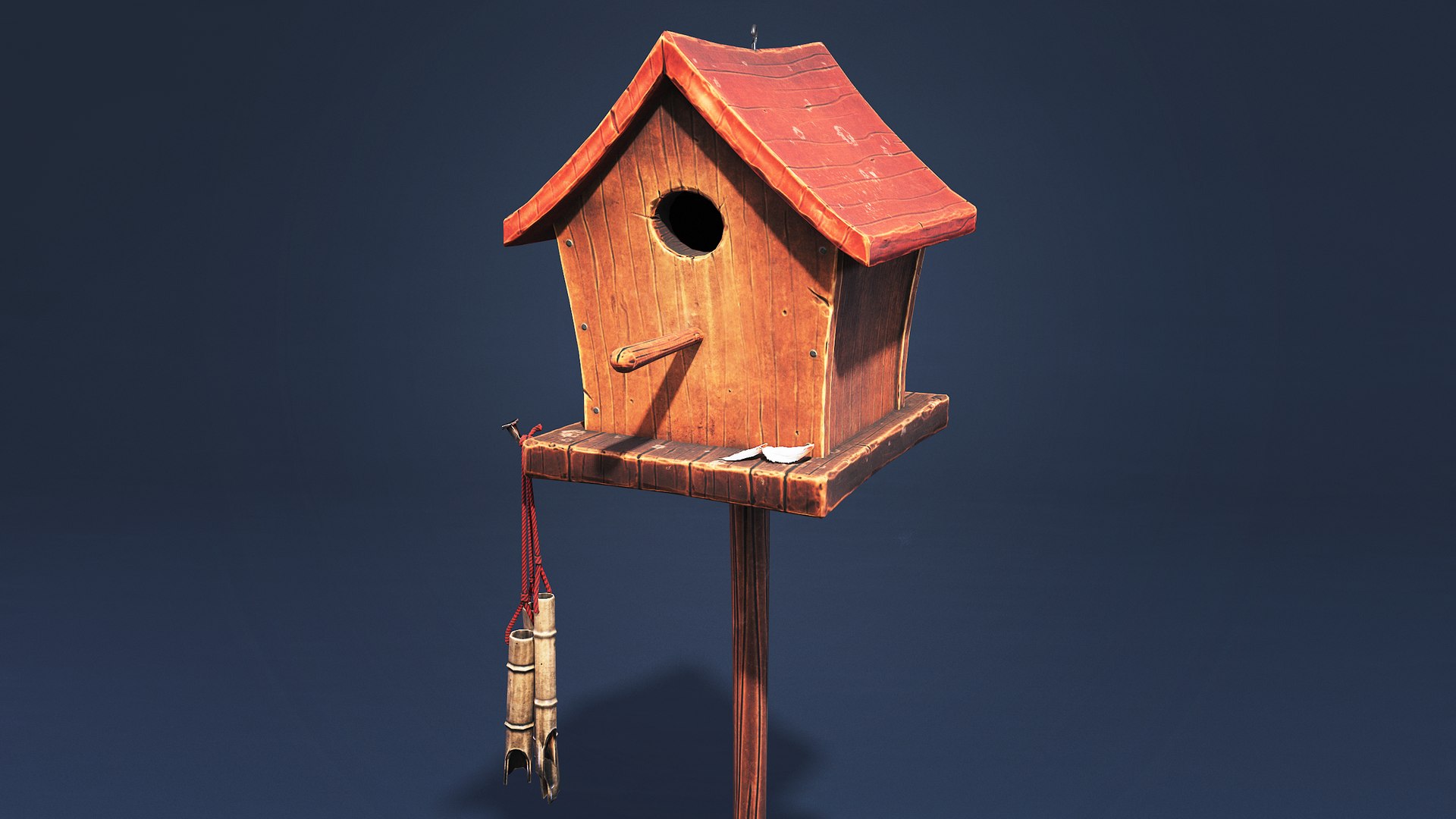 Stylized Bird House 3D model https://p.turbosquid.com/ts-thumb/Nn/b2GT5M/xh/stylized_birdhouse_05/png/1641625335/1920x1080/fit_q87/b28f93d1b0acde9021c35319860bf3e55f33b428/stylized_birdhouse_05.jpg