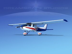 3d 3ds cessna 150 aerobat