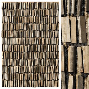 Firewood panel n2a 3D