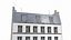12 Realistic Old European Paris Buildings Collection