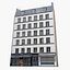 12 Realistic Old European Paris Buildings Collection