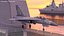 Avion de chasse non armé AIDC F-CK-1 truqué