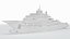 3D GenericMilitary Superyacht