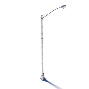 new york street lamp 3D model