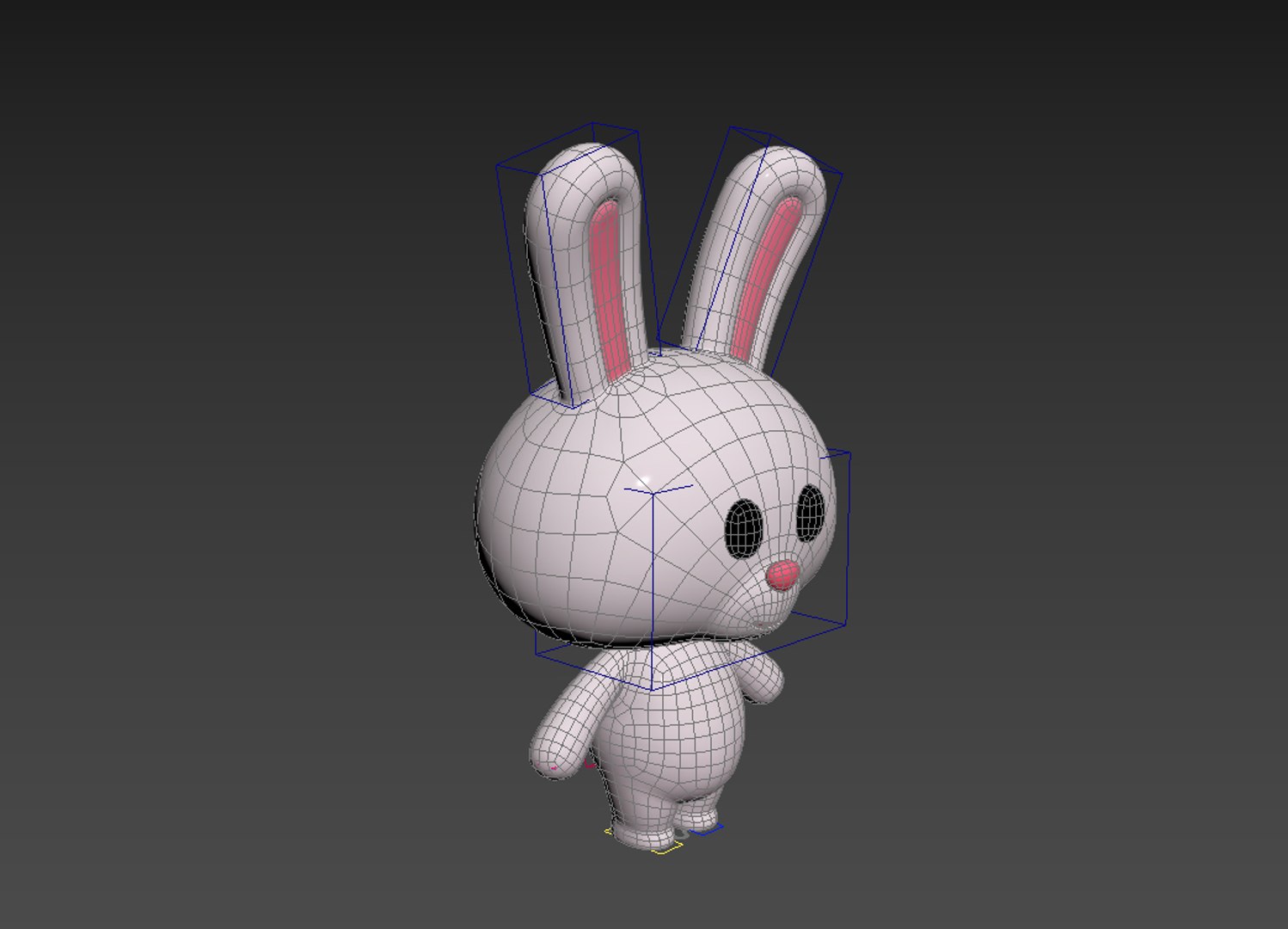 3D Rabbit Character Model - TurboSquid 1663887