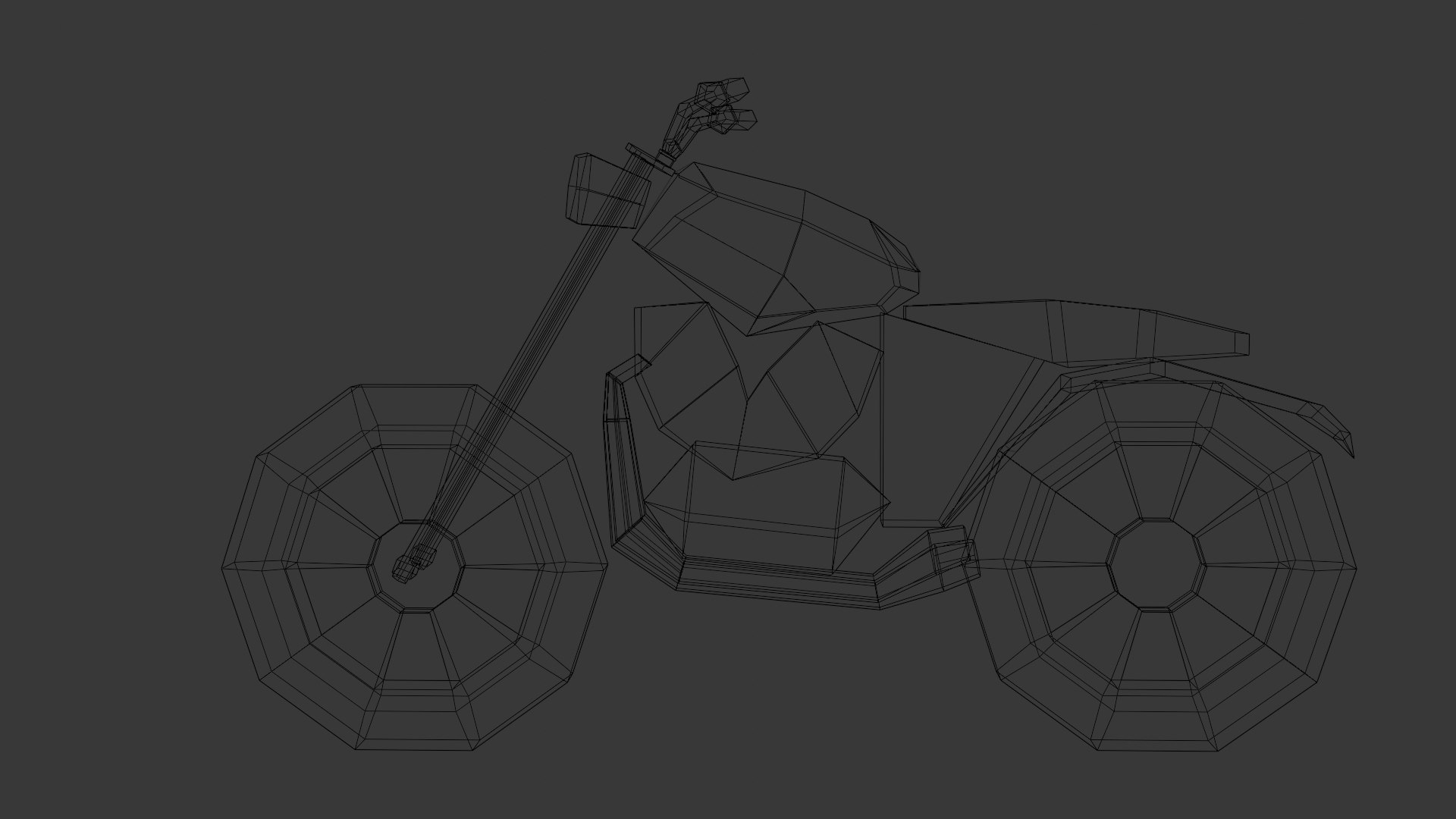 3D Model Cruiser Motorcycle - TurboSquid 2273952