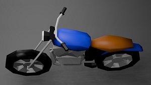 3D model Cruiser Motorcycle
