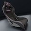 Vertex Bride Funky Queen Zieg IV Wide Seat - Black Funky Queen Pink FRP Silver FRP Shell 3D Model