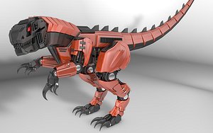 Raptor dinosaur robot