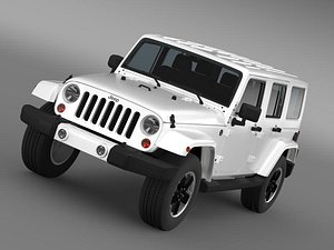 jeep wrangler unlimited altitude 3d model