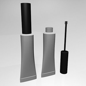 Brow Glue Tube 01 3D model