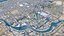 Dubai-Stadt in den Vereinigten Arabischen Emiraten