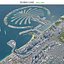 Dubai-Stadt in den Vereinigten Arabischen Emiraten