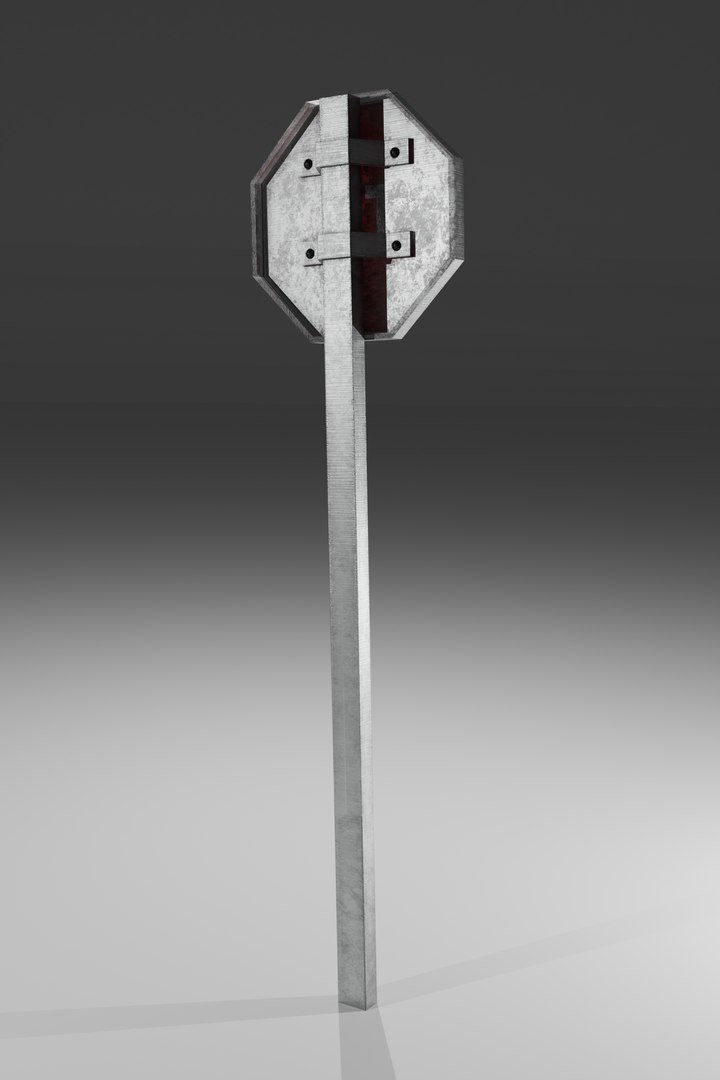 Stop Sign - TurboSquid 2237602
