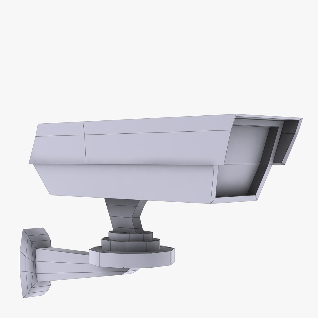 Security Camera 3d Obj