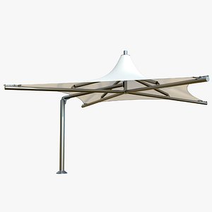 3D Tensile Structure Tent model