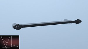 cardan shaft 3D