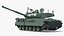 3D American M10 Booker Light Tank with 105mm Cannon Rigged model