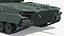 3D American M10 Booker Light Tank with 105mm Cannon Rigged model