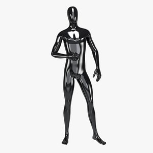 3D male mannequin model
