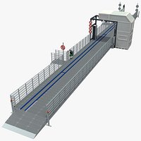 Cargo and Vehicle Inspection Conveyor System
