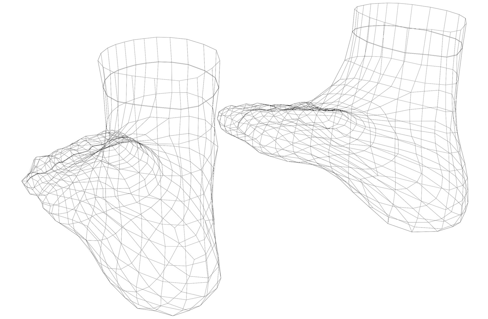 3D Socks - TurboSquid 1806197