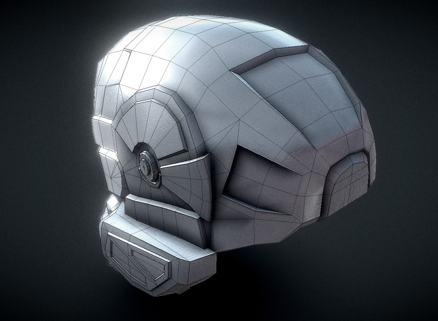 Halo Jameson Locke Helmet 3D - TurboSquid 1360143