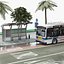 bus stop 3D