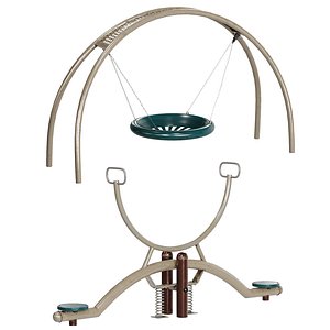 3D model Childrens Play Area 6 Set