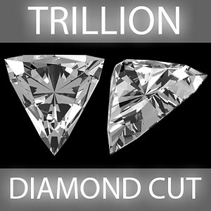 3d trillion diamond cut model