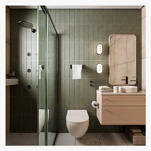 Green Bathroom
