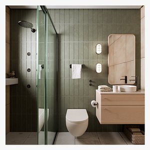 Green Bathroom