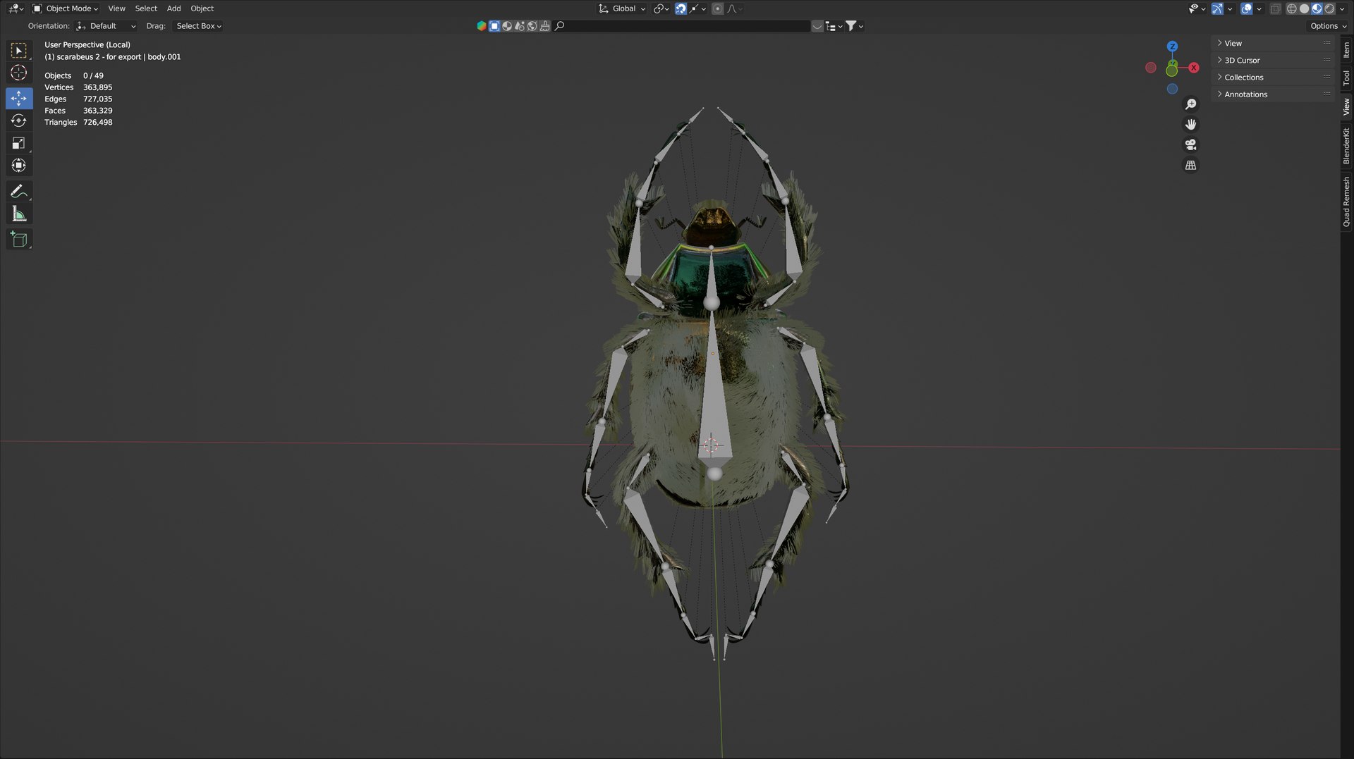 Green Scarabeus - Cetonia aurata model https://p.turbosquid.com/ts-thumb/No/zxlq5s/On/scarabeus7/png/1685091466/1920x1080/fit_q87/84842c56ca2dd1f0ad0d1c7899c677464efa1e21/scarabeus7.jpg