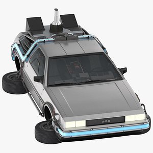 DeLorean Flying