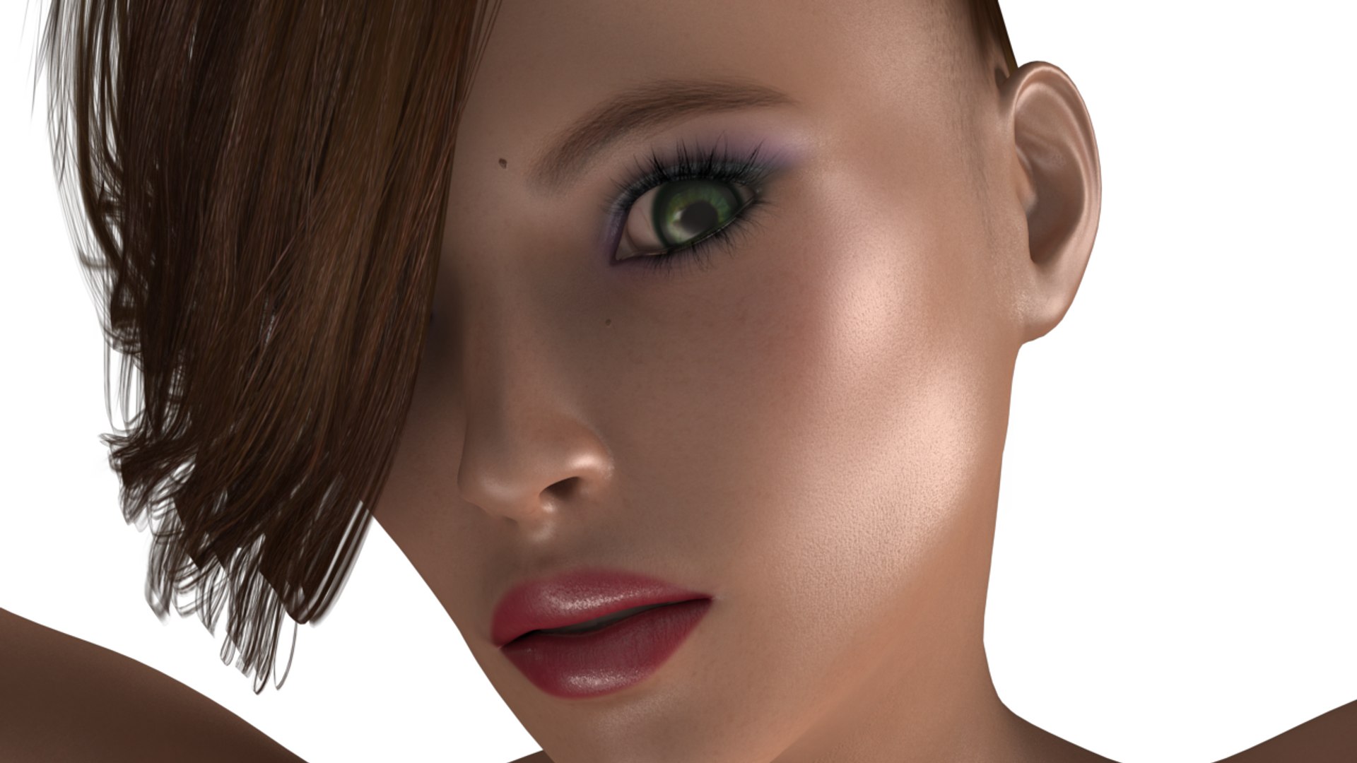 3D rigged female megan - TurboSquid 1448618