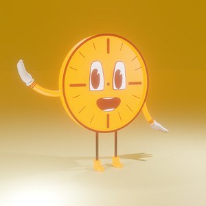 Miss Minutes T-Pose 3D