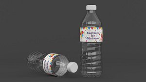 3D Water Bottle