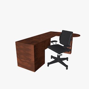 desk chair 3d 3ds
