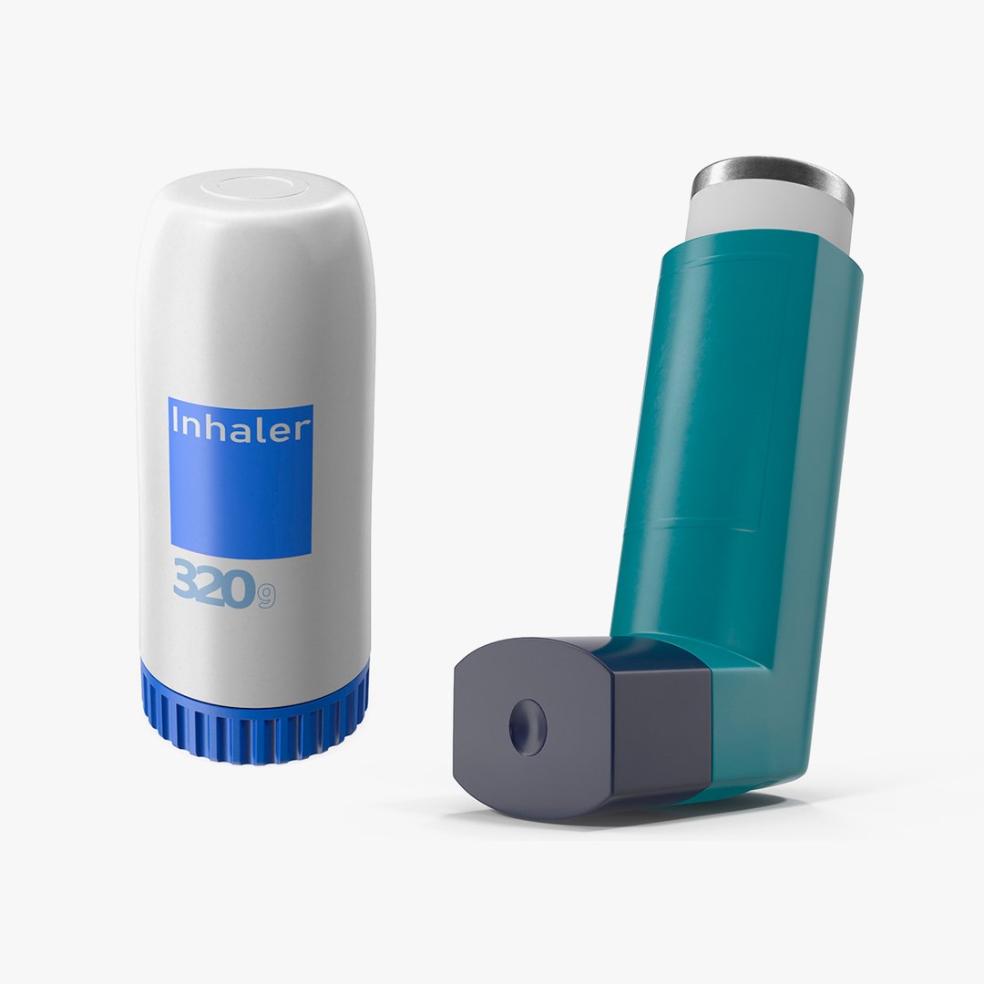 Asthma Inhalers Collection 3D Model - TurboSquid 2199919