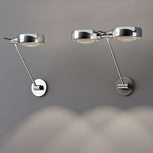wall lamps occhio sento 3D model