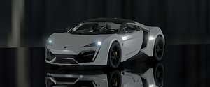 Lykan HyperSport - photorealistic