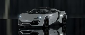 Lykan HyperSport - photorealistic