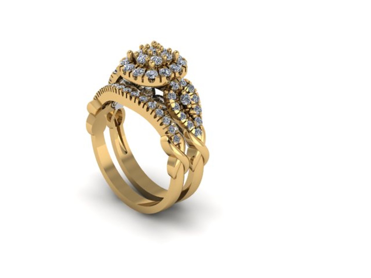 3D Twins Ring 20 - TurboSquid 1549484