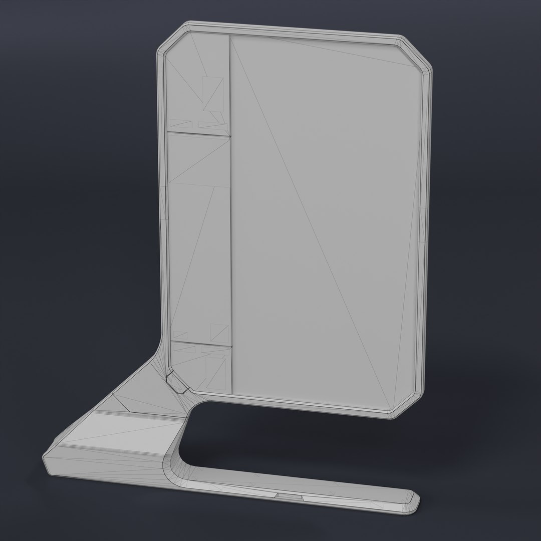 Sci-Fi Info Holographic Panel V3 3D Model - TurboSquid 1846636
