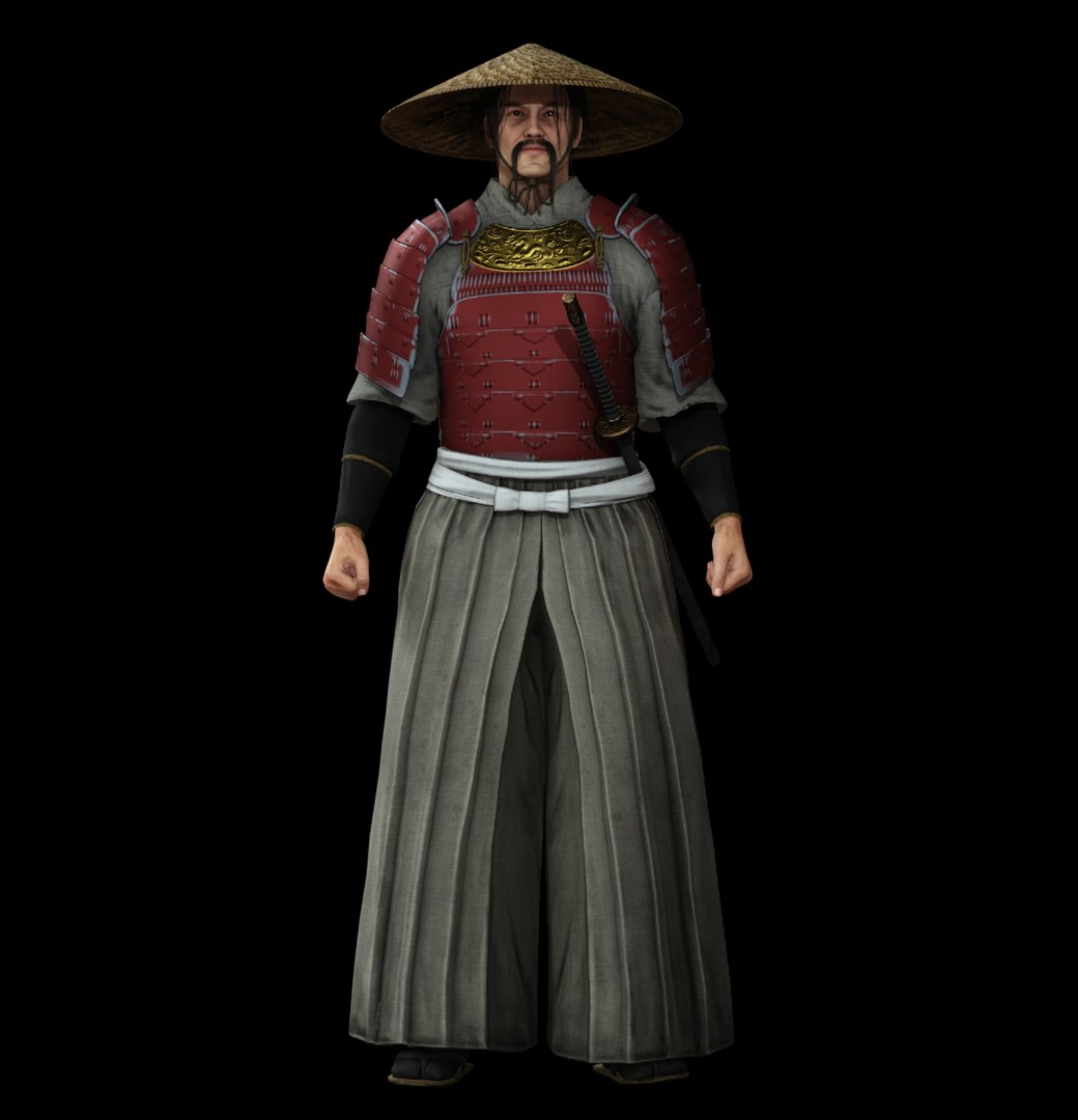 Samurai Character PBR Game Ready 3D model https://p.turbosquid.com/ts-thumb/Np/K8iI4O/cz/02/jpg/1686697973/1920x1080/fit_q87/5d4f3b5bea8143316f07e2d7c15cbbb069b395b2/02.jpg