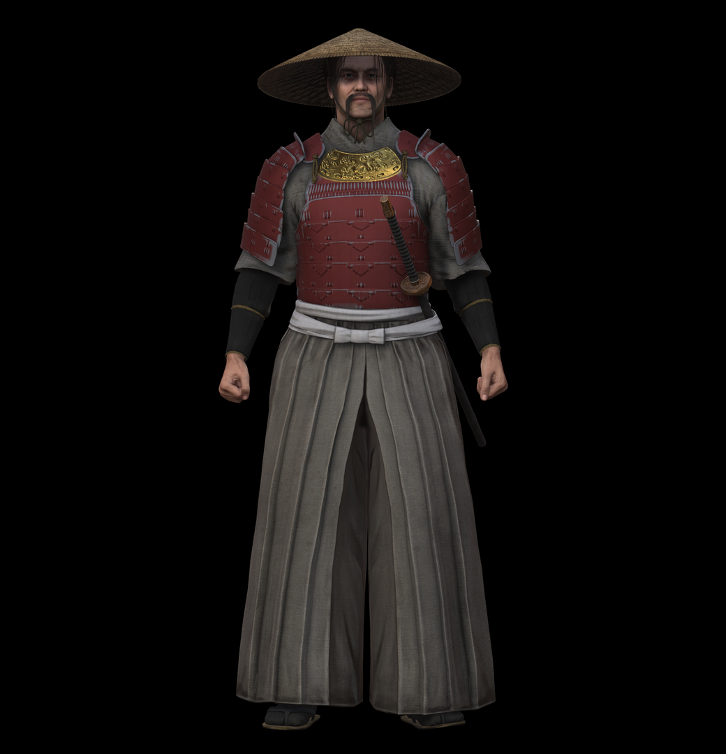 Samurai Character PBR Game Ready 3D model https://p.turbosquid.com/ts-thumb/Np/K8iI4O/uw/001/jpg/1686697878/1920x1080/turn_fit_q99/ffa9e4c789022f843ea394aa8a21b84c4612363b/001-1.jpg